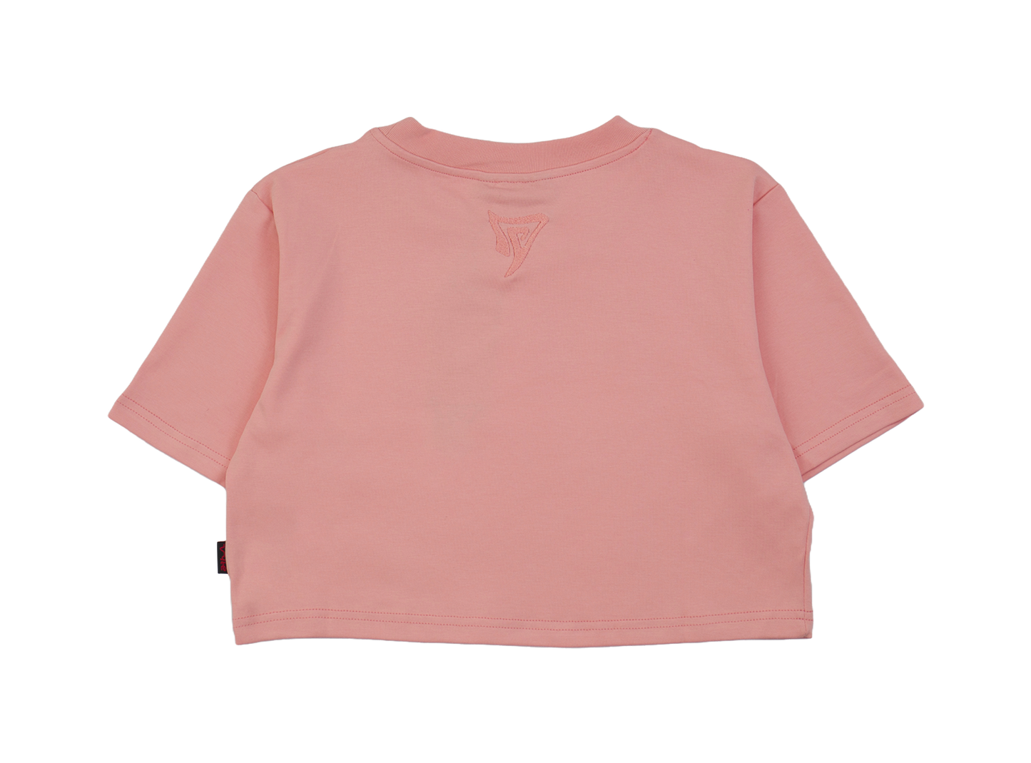 TEXT LOGO BABY TEE -PINK-