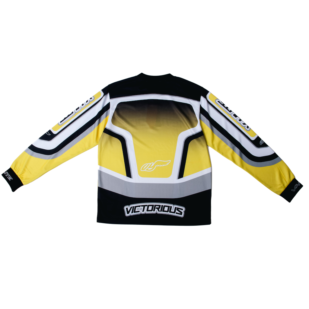 MOTOCROSS JERSEY - YELLOW