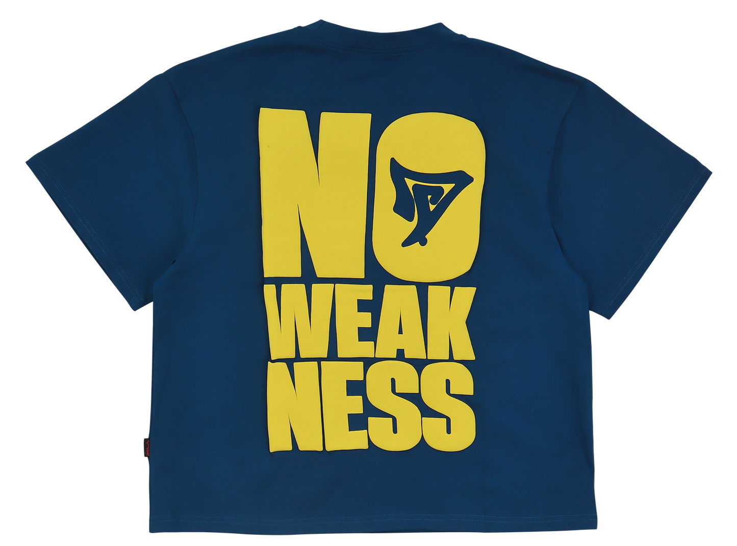 TEXT LOGO TEE -BLUE-