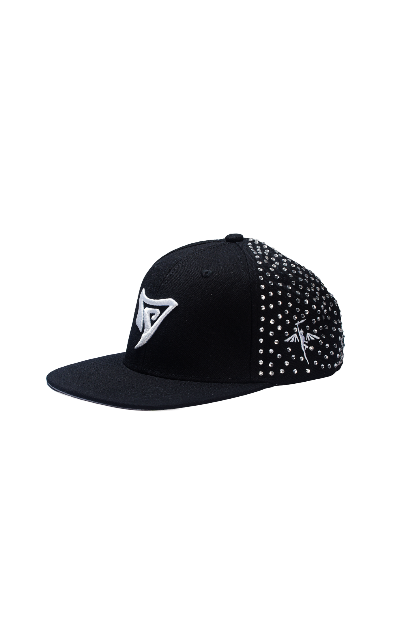 OG LOGO RHINESTONE SNAPBACK -BLACK-