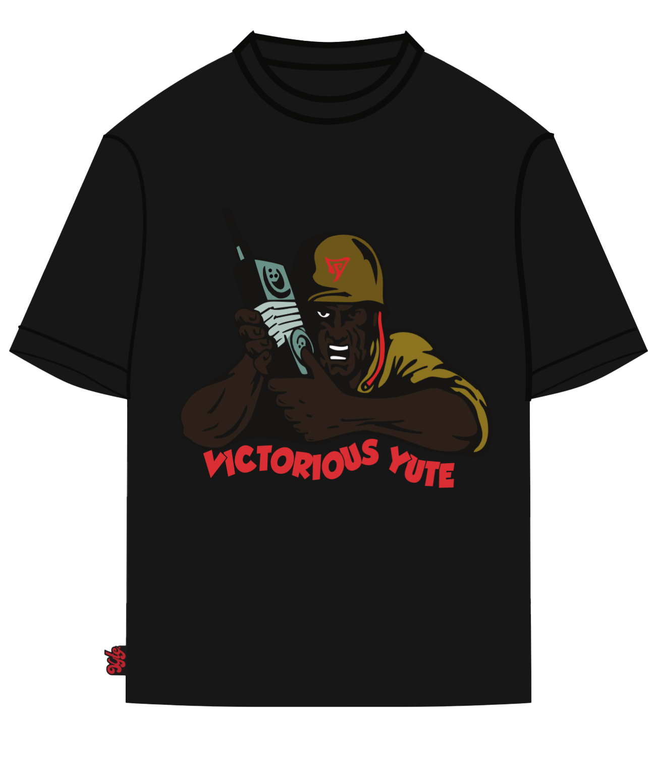 VY T-SHIRT IN BLACK