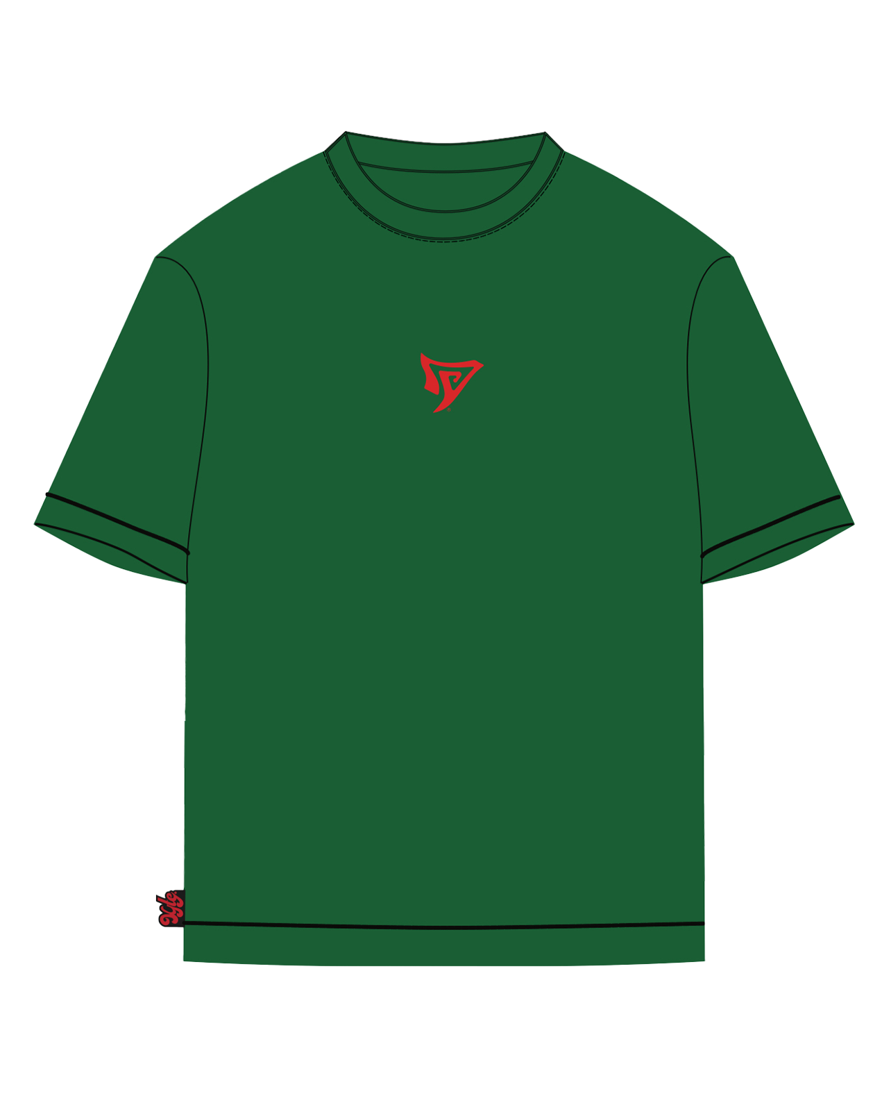 VY T-SHIRT IN GREEN