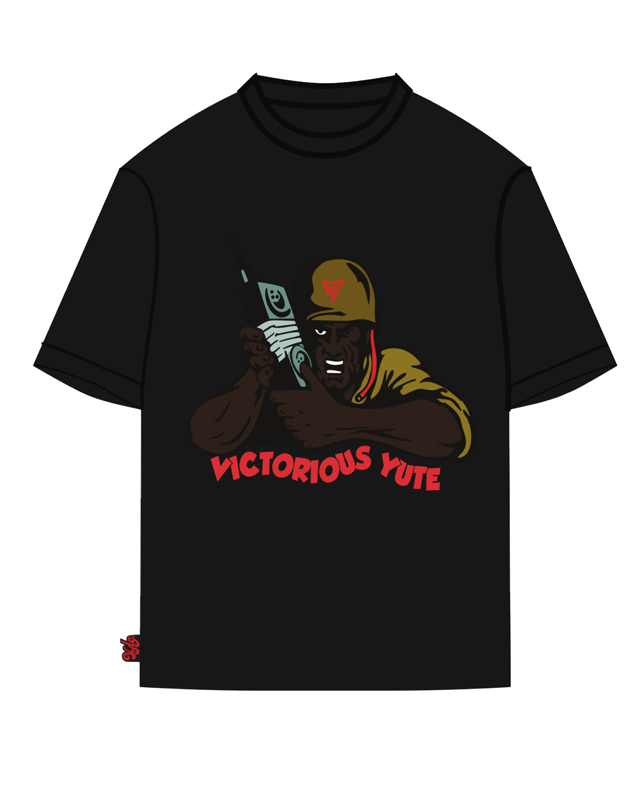 VY T-SHIRT IN BLACK