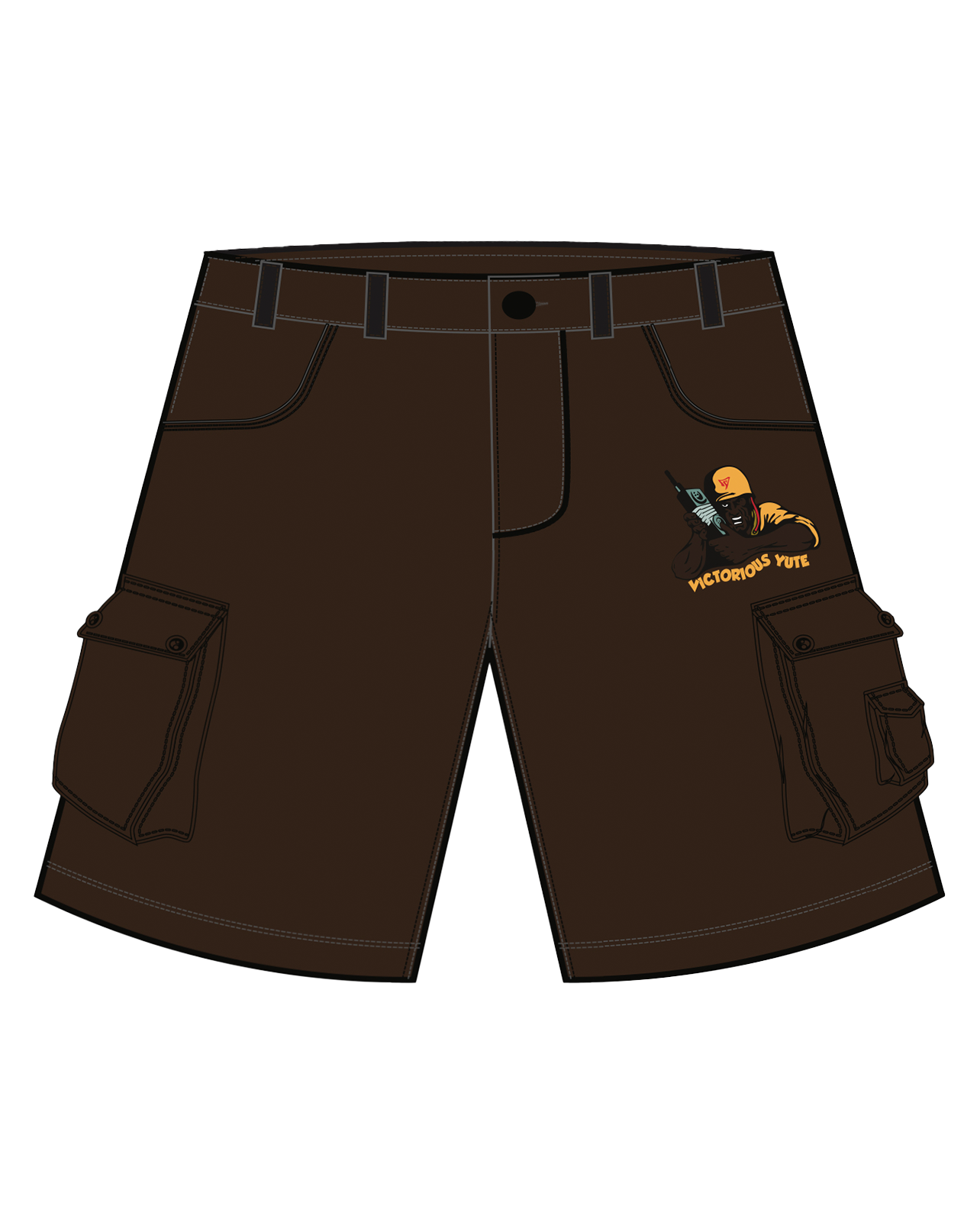 VY SHORTS IN BROWN
