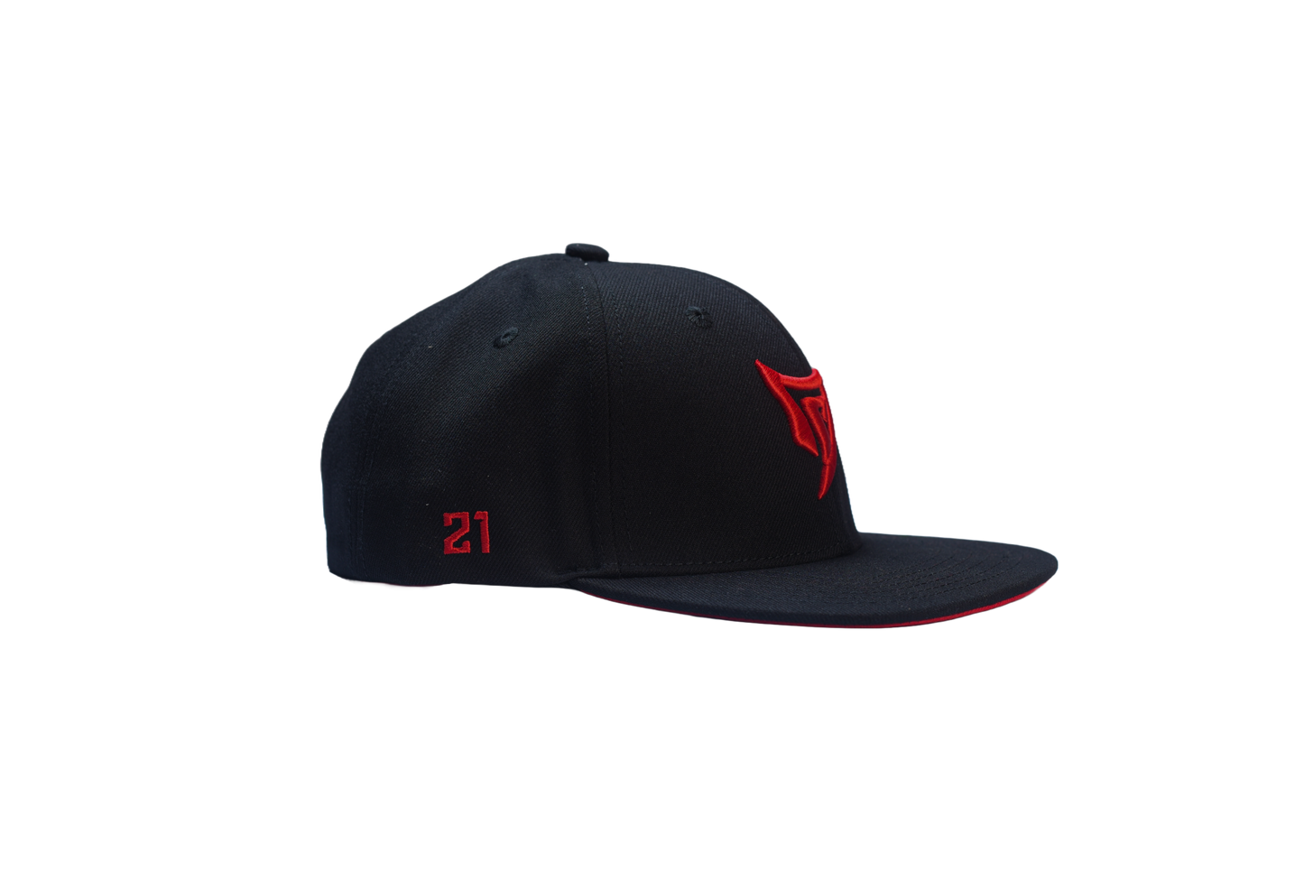 OG LOGO SNAPBACK - BLACK & RED-