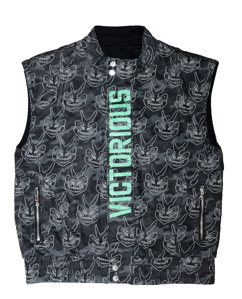 REVERSIBLE MILITARY VEST