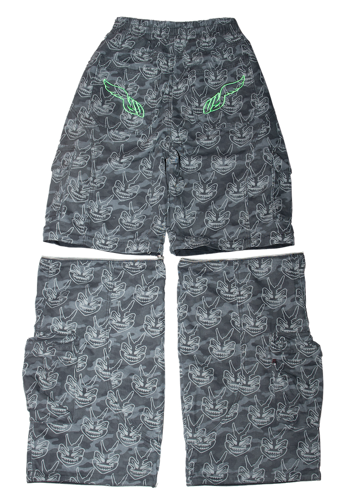 REVERSIBLE MILITARY TROUSER