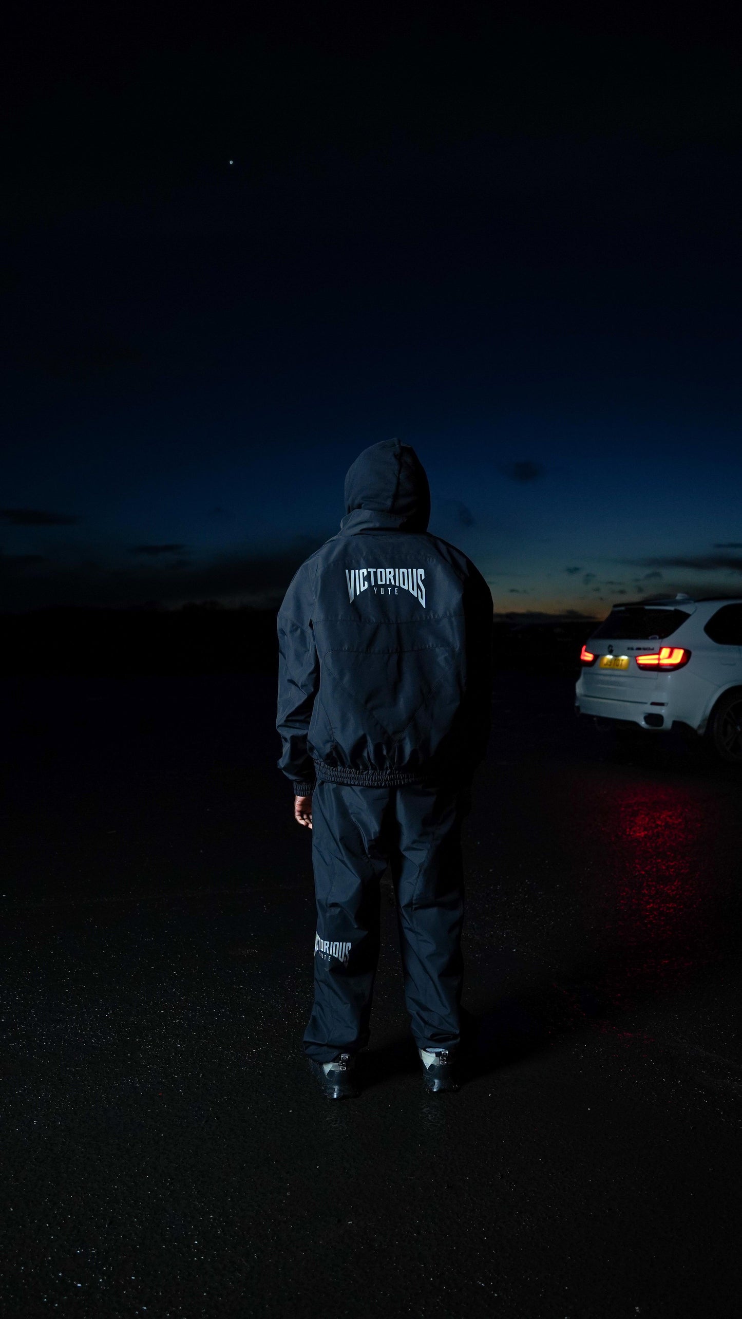 OG BLOODY TRACKSUIT JACKET -BLACK-