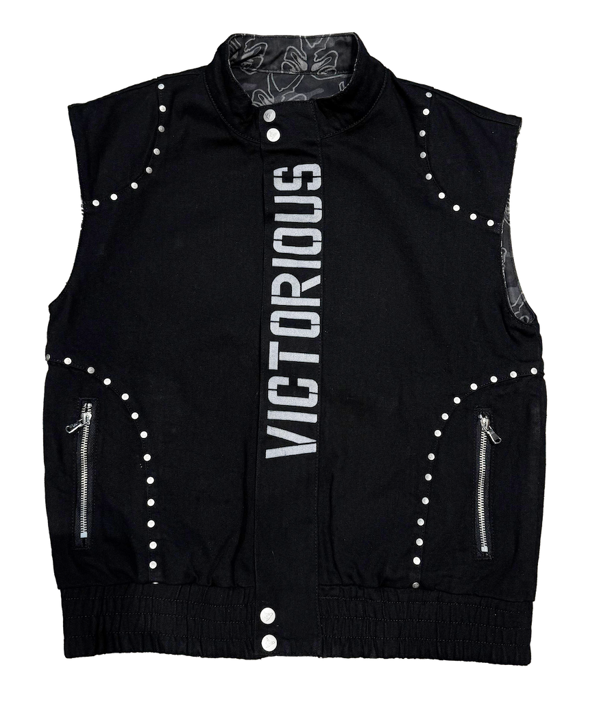 REVERSIBLE MILITARY VEST