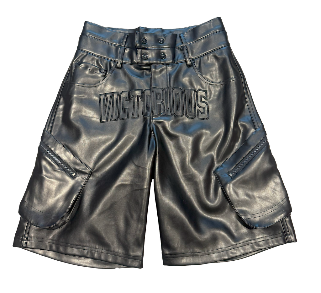 WINGS LEATHER SHORTS