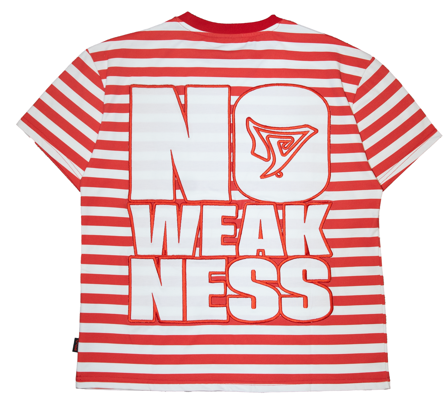 STRIPE TEE - VALENTINE RED