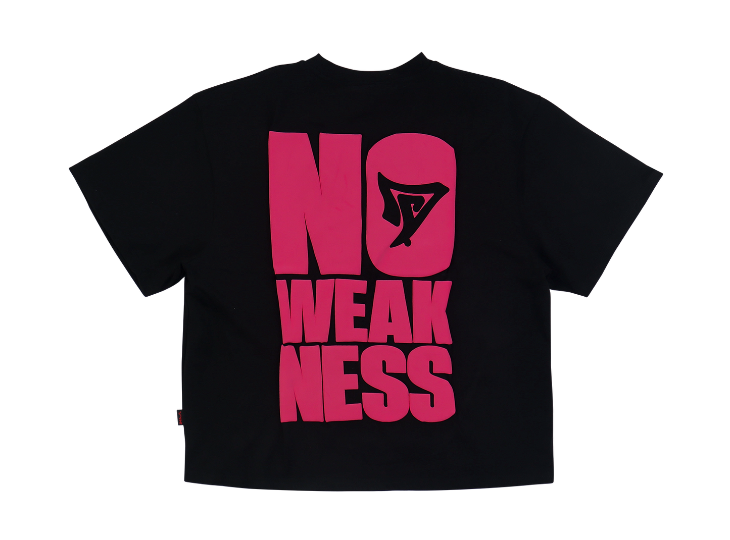 TEXT LOGO TEE -BLACK-