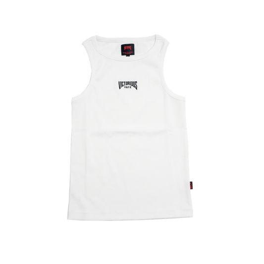 ESSENTIALS TANK TOP -WHITE-