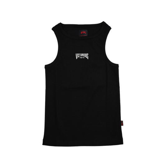 ESSENTIALS TANK TOP -BLACK-