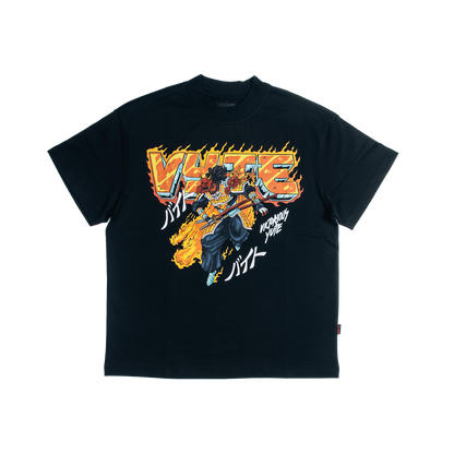 VY SAMURAI TEE - BLACK-