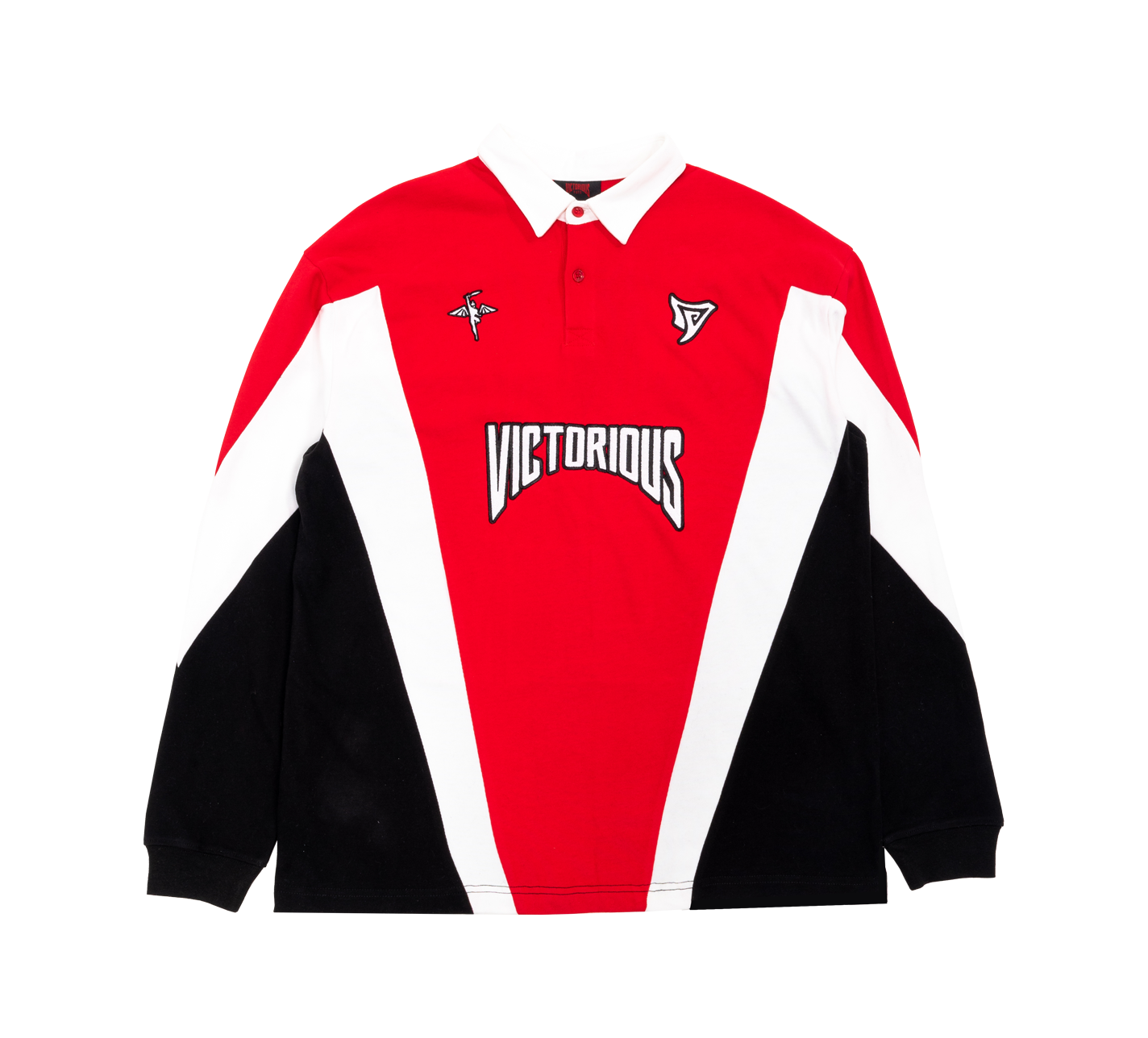 VY RUGBY SHIRT - RED-