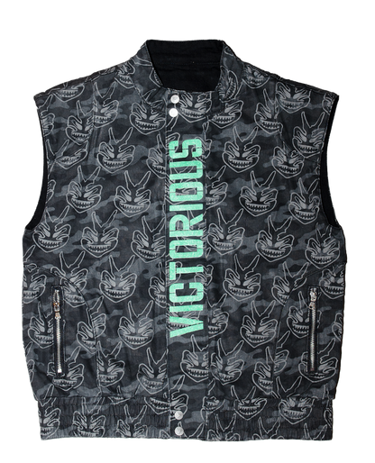 REVERSIBLE MILITARY VEST