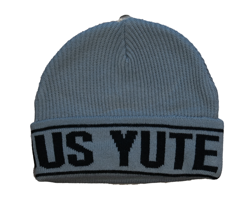 STRIPE BEANIE - GREY