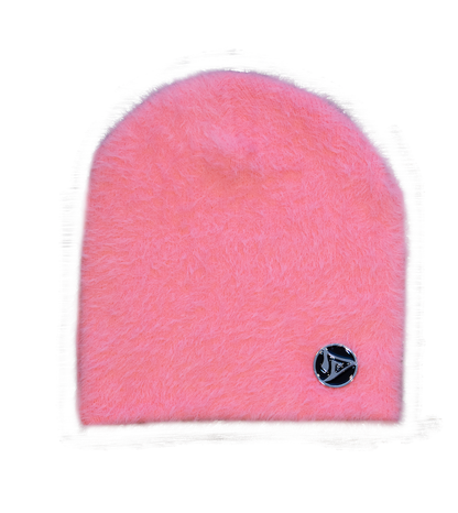 MOHAIR BEANIE - PINK