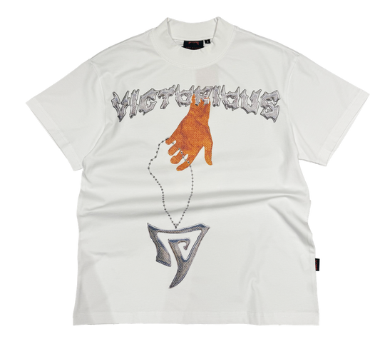 PALM TEE-  WHITE