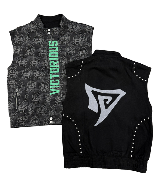 REVERSIBLE MILITARY VEST