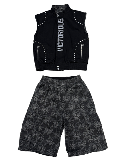 REVERSIBLE MILITARY VEST
