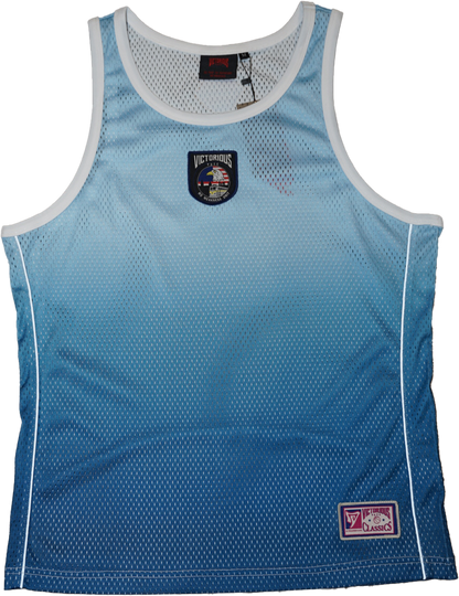 MESH TANK TOP - BLUE-