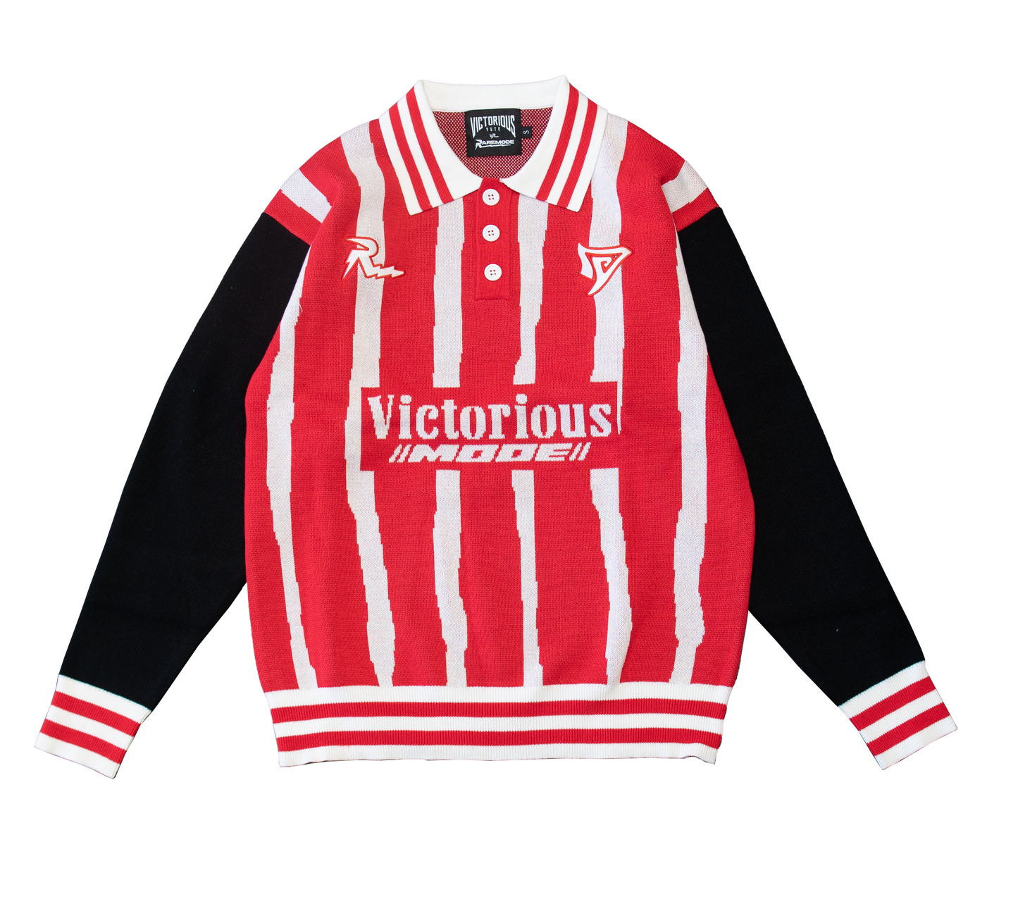 VY*RAREMODE KNITTED JERSEY - RED