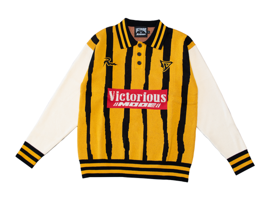 VY*RAREMODE KNITTED JERSEY - YELLOW