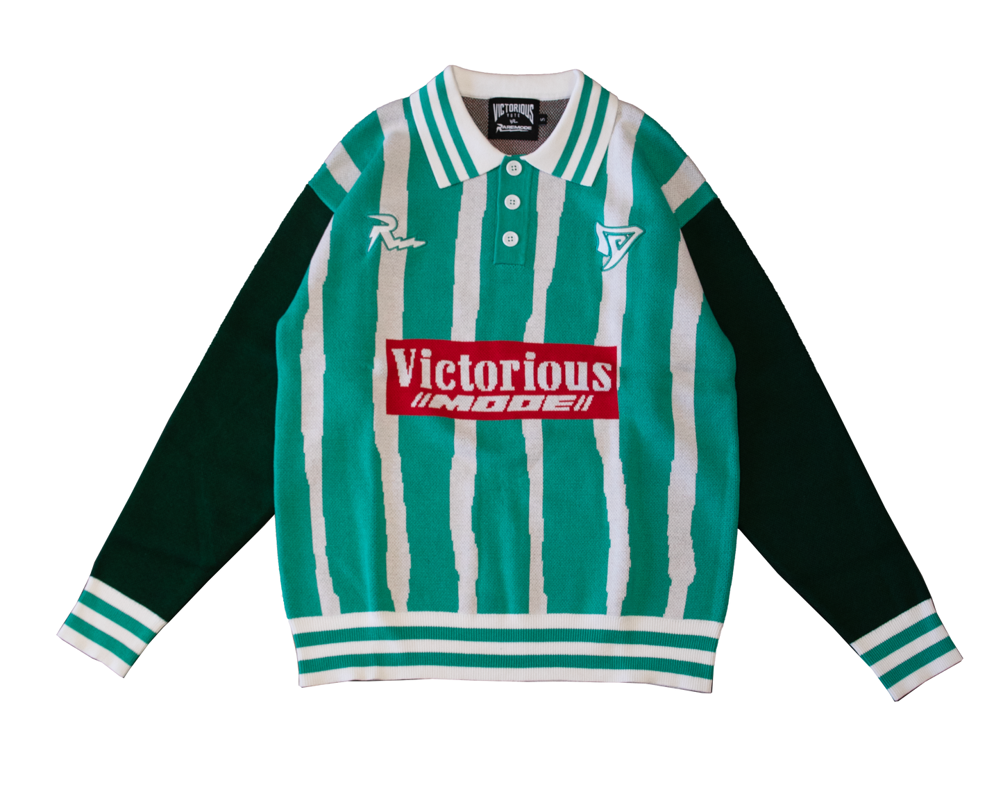 VY*RAREMODE KNITTED JERSEY - GREEN