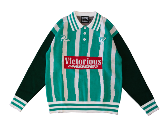 VY*RAREMODE KNITTED JERSEY - GREEN
