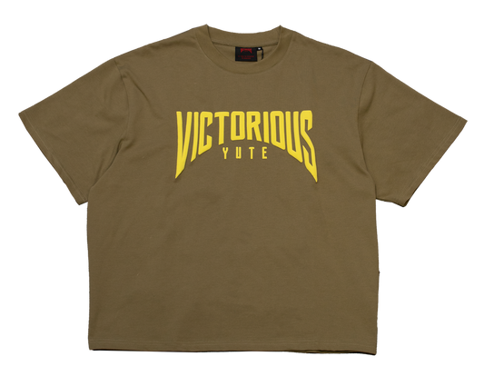 TEXT LOGO TEE  - OLIVIA