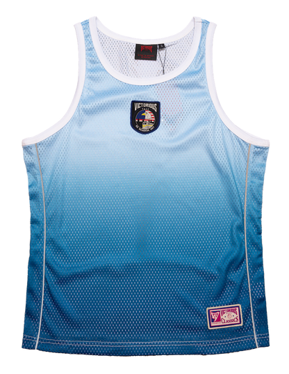 MESH TANK TOP - BLUE