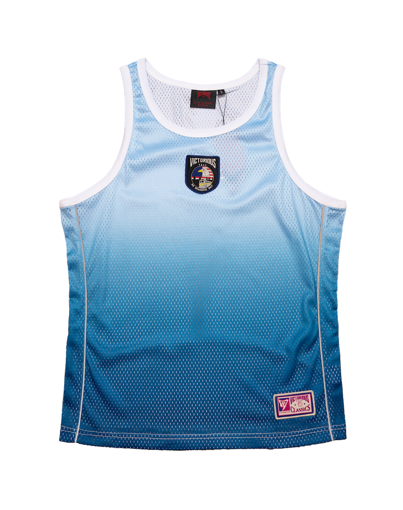 MESH TANK TOP - BLUE