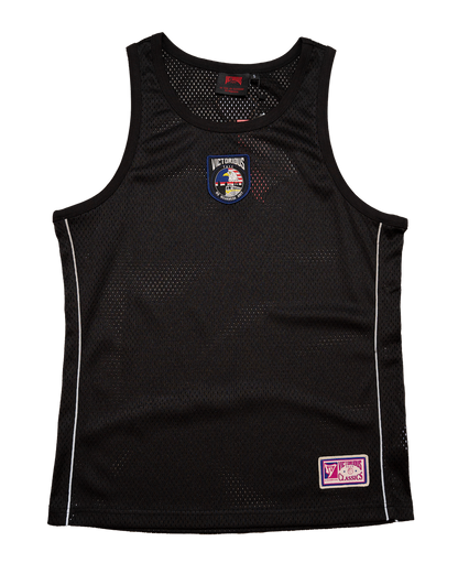MESH TANK TOP - BLACK