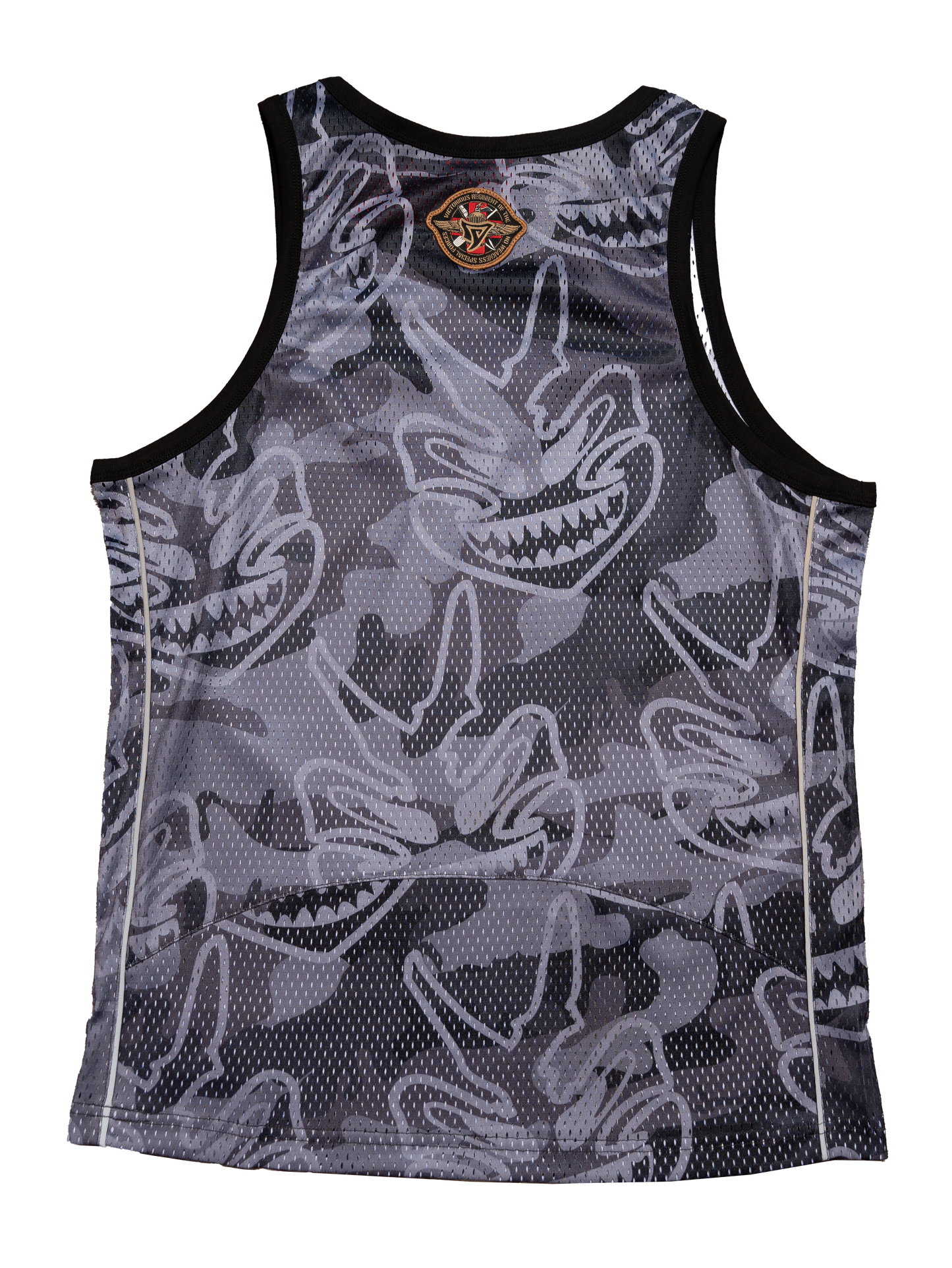 MESH TANK TOP - MASK CAMO