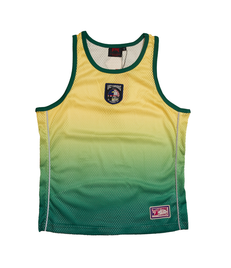MESH TANK TOP - YELLOW