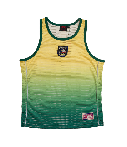 MESH TANK TOP - YELLOW