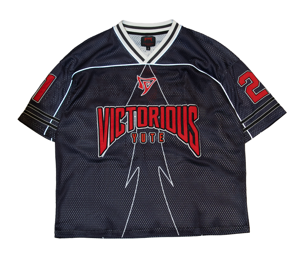 REFLECTIVE MESH JERSEY - BLACK