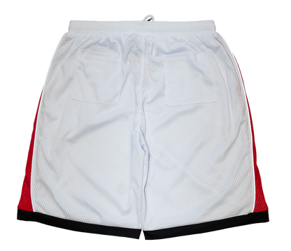 REFLECTIVE MESH SHORT - WHITE