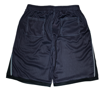 REFLECTIVE MESH SHORT - BLACK