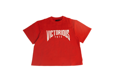 VY (VALENTINE SPECIAL )TEXT LOGO TEE  -RED-